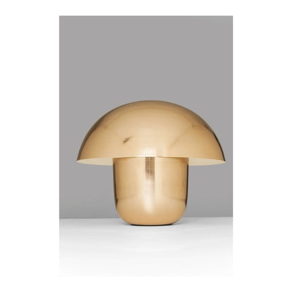Stolová lampa v medenej farbe Kare Design Mushroom