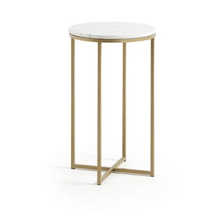 Odkladací stolík Kave Home Shefield, ø 43 cm