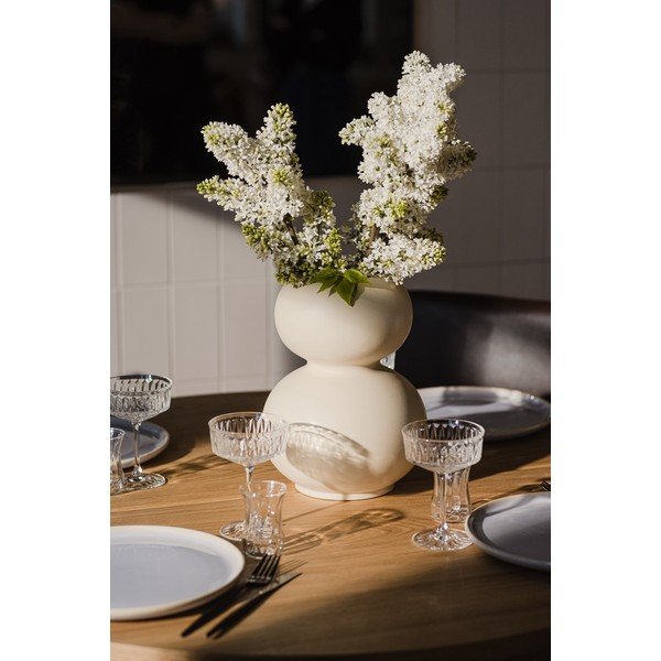 Béžová keramická váza (výška  36 cm) Tuga – noo.ma-image-1