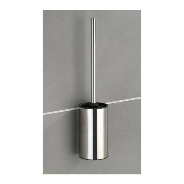 Nástenná samodržiacia toaletná kefa Wenko Turbo-Loc Detroit-image-1