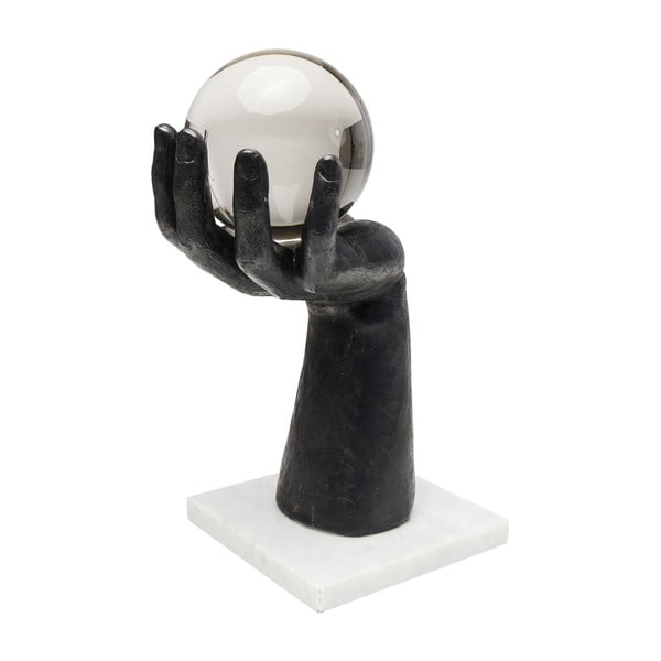 Dekoratívna socha Kare Design Ball Hand, výška 31 cm