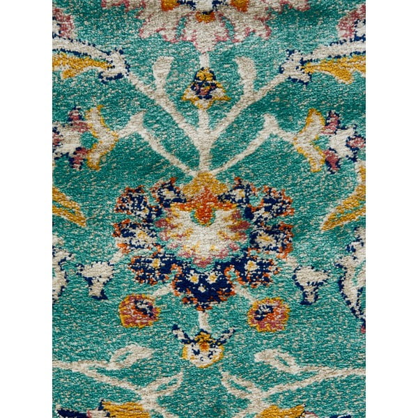 Tyrkysovomodrý koberec Webtappeti Moss, 180 x 270 cm-image-3