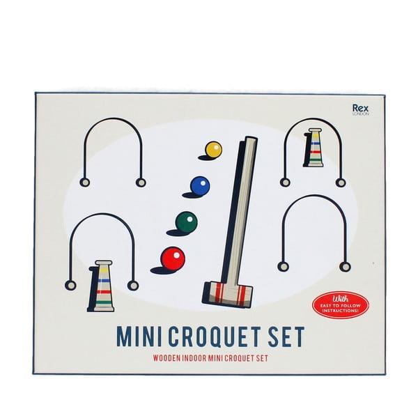 Stolový  kroket Mini Croquet Set – Rex London-image-2