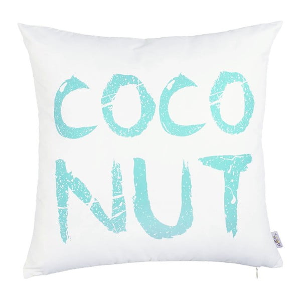Modro-biela obliečka na vankúš Mike & Co. NEW YORK Coconut, 43 × 43 cm