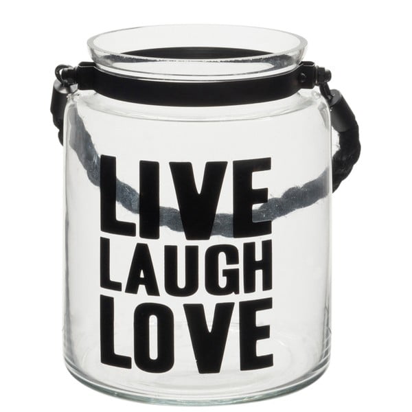 Lampáš J-Line Live Laugh Love