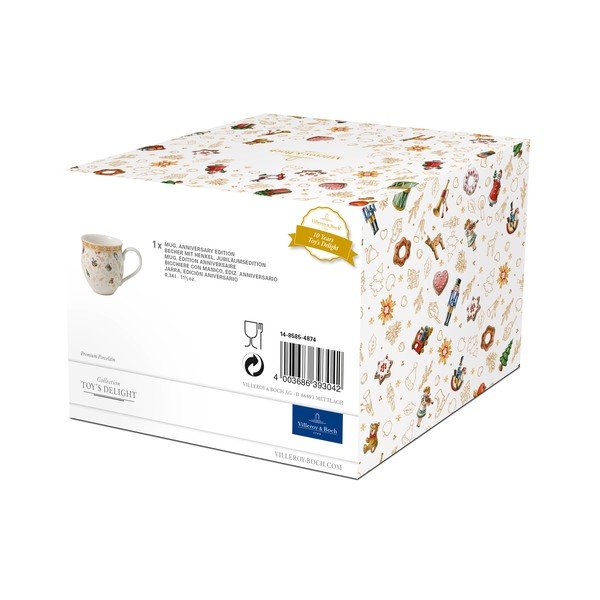 Biely porcelánový hrnček s vianočným motívom Villeroy & Boch-image-3