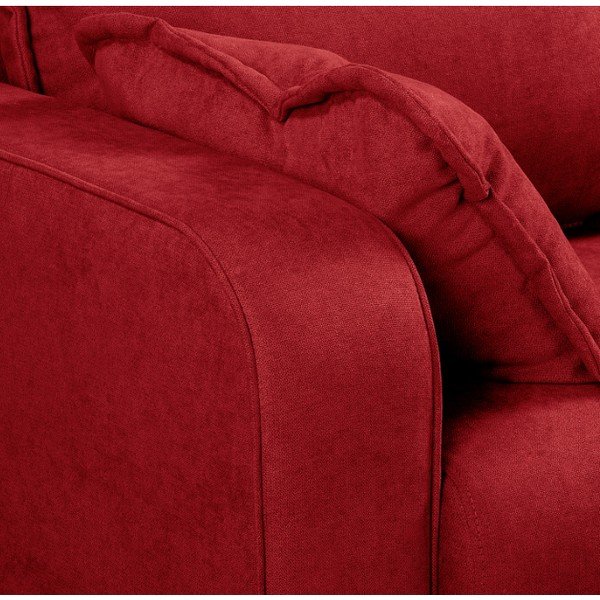 Červená rohová pohovka (pravý roh) Beata - Ropez-image-1