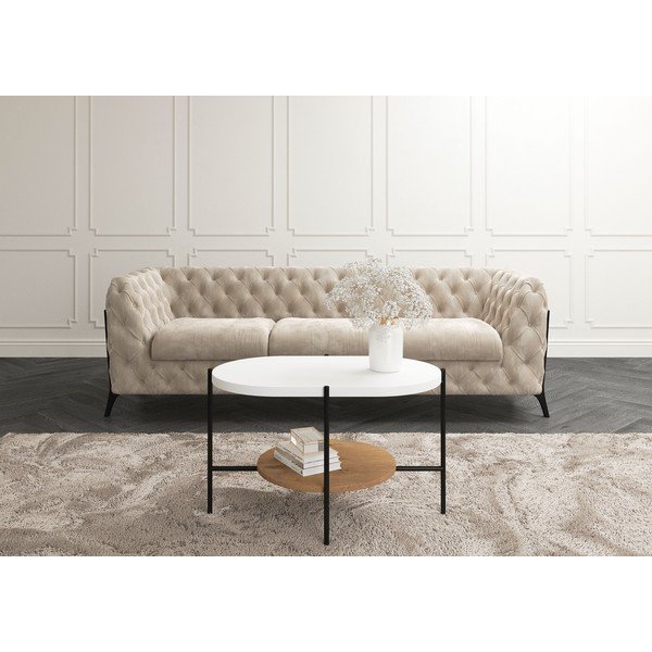 Konferenčný stôl s bielou doskou Skandica Arena-image-3