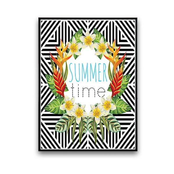 Plagát Summer Time, 30 x 40 cm