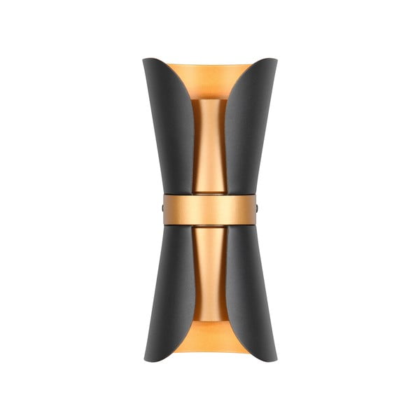 Nástenné svietidlo v čierno-bronzovej farbe Coat – Trio-image-1
