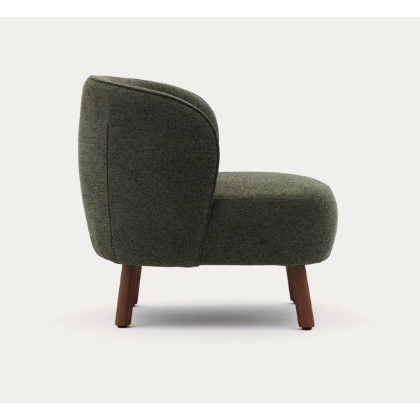 Khaki ženilkové kreslo Ulit – Kave Home-image-3