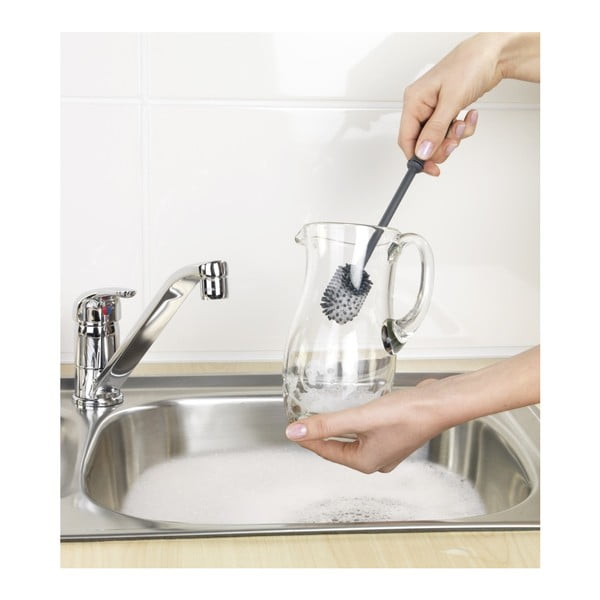 Silikónová kefa na umývanie Wenko Brush, dĺžka 25 cm-image-3