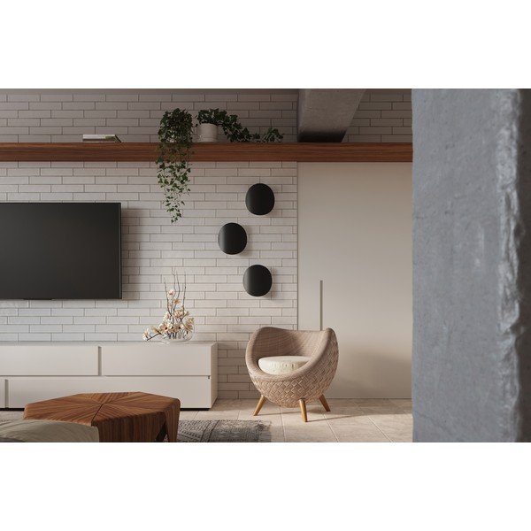 Čierne nástenné svietidlo Sollux Junker-image-4