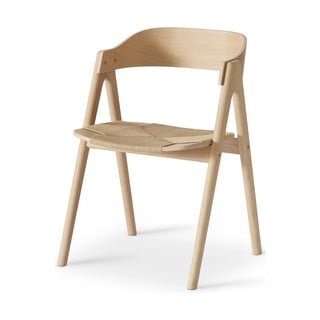 Jedálenská stolička z dubového dreva v prírodnej farbe Mette – Hammel Furniture
