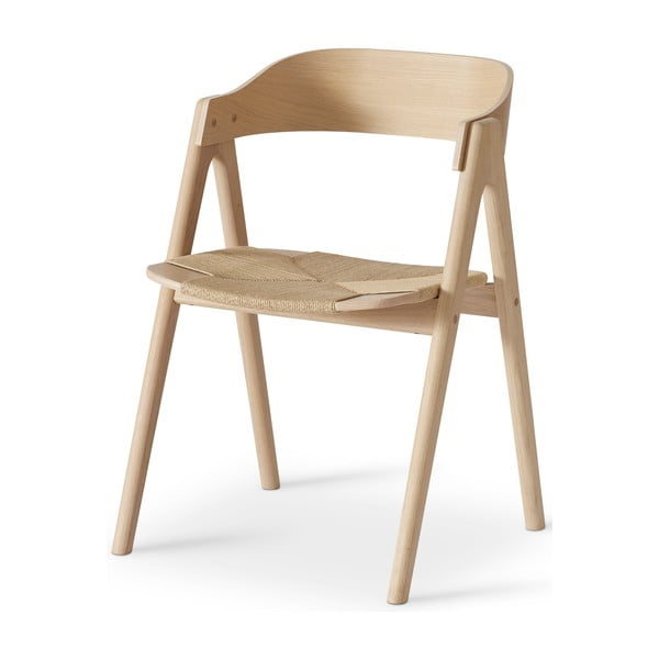 Jedálenská stolička z dubového dreva v prírodnej farbe Mette – Hammel Furniture