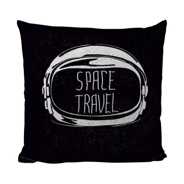 Vankúšik Black Shake Space Travel, 50x50 cm