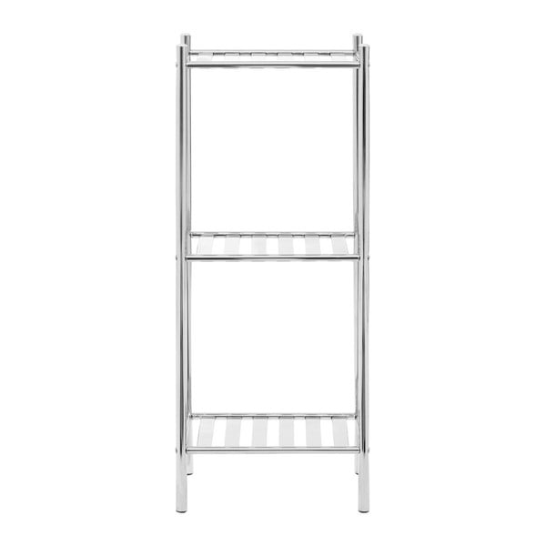 Kúpeľňový regál v striebornej farbe 33x78 cm – Premier Housewares-image-1