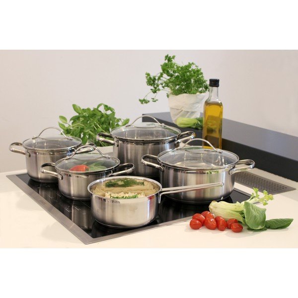 Nerezová súprava riadu 9 ks Horizon – ELO-image-1