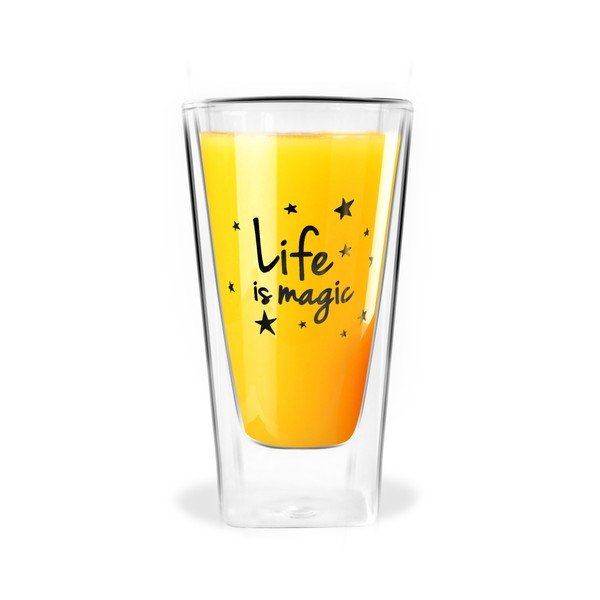 Dvojitý pohár Vialli Design Life Is Magic, 300 ml-image-1