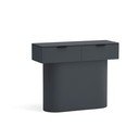 Antracitový konzolový stolík 36x100 cm Totem – Teulat