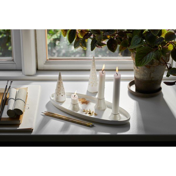 Porcelánový adventný svietnik s vianočným motívom Nobili – Kähler Design-image-1