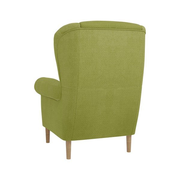 Zelené kreslo ušiak Swan – Ropez-image-2