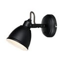 Čierne nástenné svietidlo Markslöjd Fjallbacka