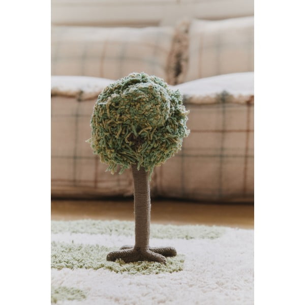 Zelený/krémový bavlnený detský hrací koberec 90x130 cm Hyde Park – Lorena Canals-image-4