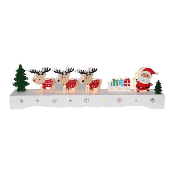 Svietiaca LED dekorácia Best Season Rudolf