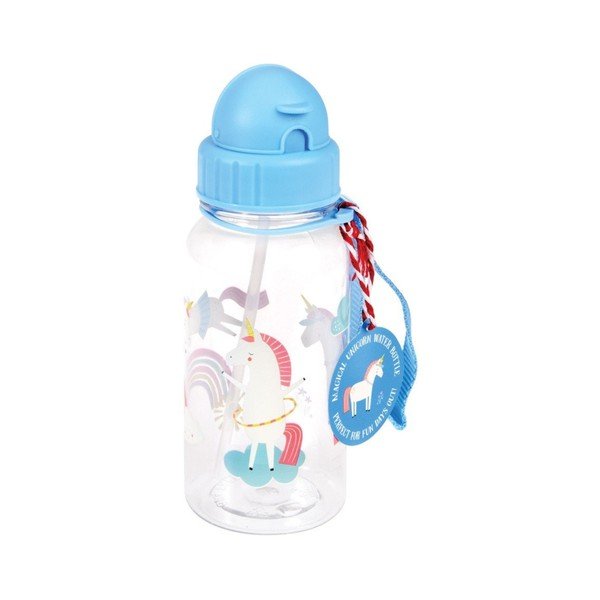 Modrá tritanová detská fľaša 500 ml Magical Unicorn – Rex London