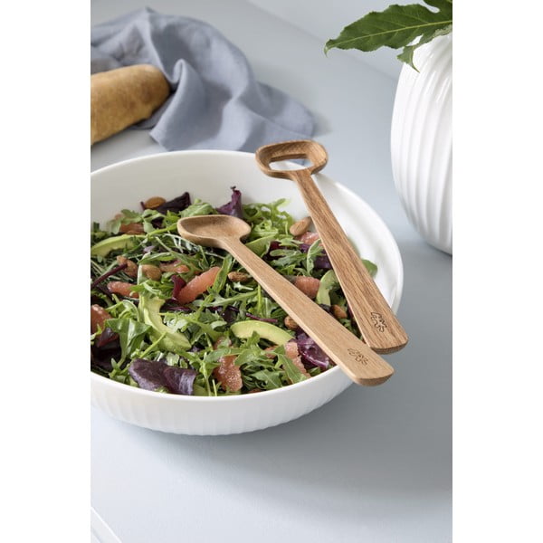 Drevený šalátový príbor Kähler Design Hammershoi-image-3