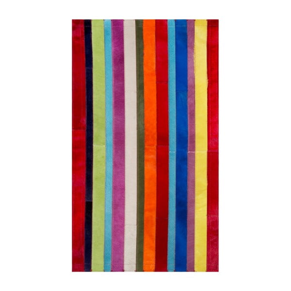 Kožený koberec Pipsa City Vertical, 180 × 120 cm