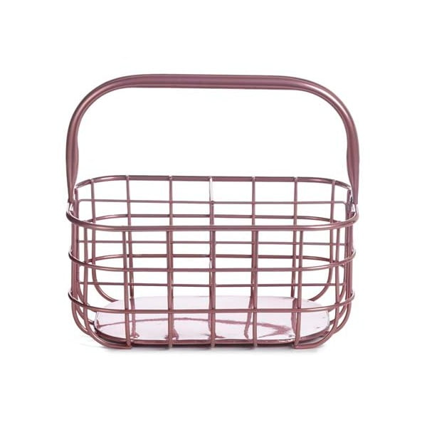 Košík do kúpeľne Design Ideas Pink