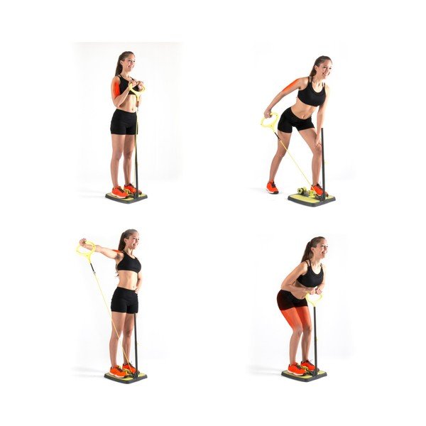 Fitness plošina na posilňovanie zadku a nôh s návodom na cvičenie InnovaGoods-image-3