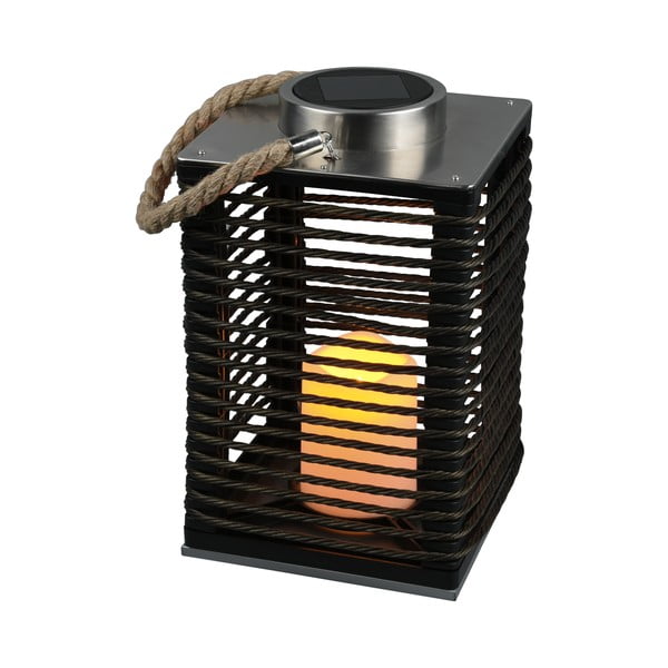 LED solárne vonkajšie svietidlo (výška 28 cm) Santana – Trio