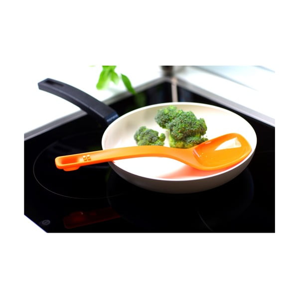 Oranžová plytká naberačka Vialli Design Colori Orange-image-2