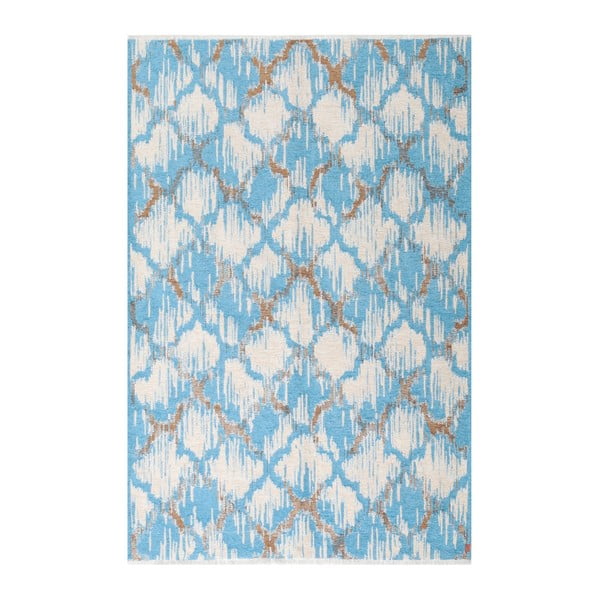 Hnedo-modrý obojstranný koberec Homemania Marama, 120 x 180 cm
