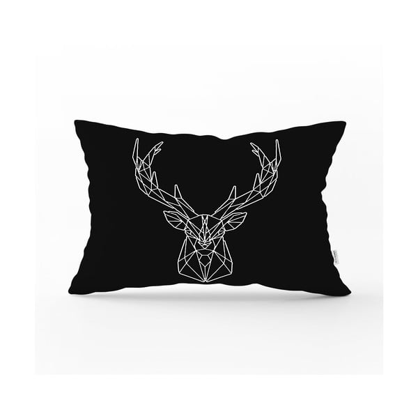 Dekoratívna obliečka na vankúš Minimalist Cushion Covers Geometric Reindeer, 35 x 55 cm