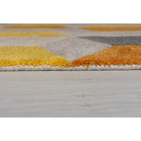 Žltý koberec Flair Rugs Scope, 80 x 150 cm-image-3