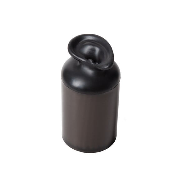 Zásobník vatových tyčiniek Ear Container, čierny