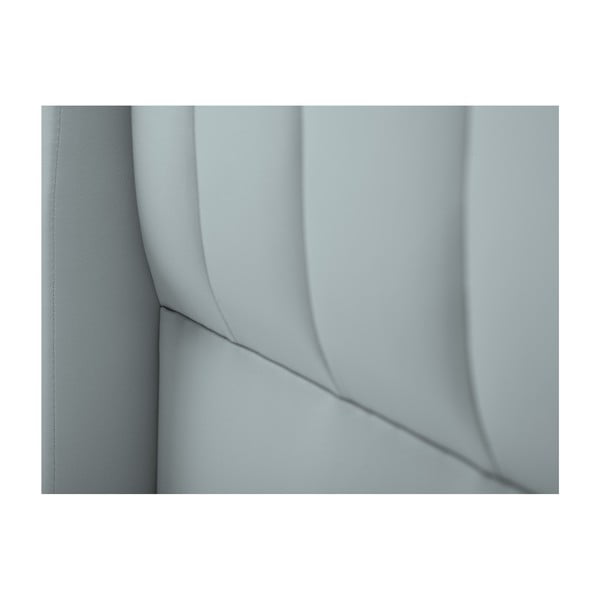 Čelo postele v striebornej farbe Cosmopolitan design Dallas, 180 × 120 cm-image-2
