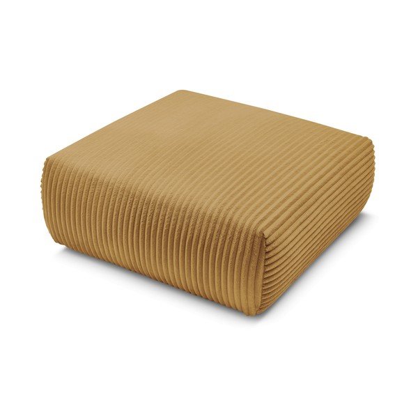 Menčestrová podnožka v horčicovej farbe Lucien – Bobochic Paris-image-4