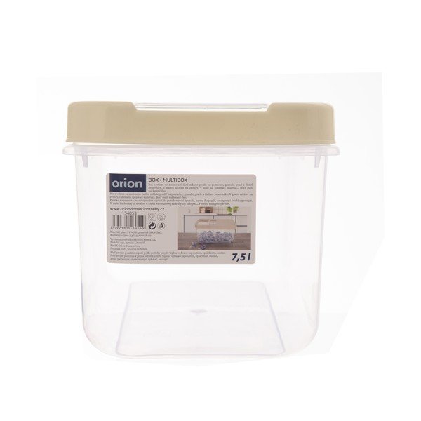 Plastový úložný box s vekom 35x20x18 cm Slop – Orion-image-2