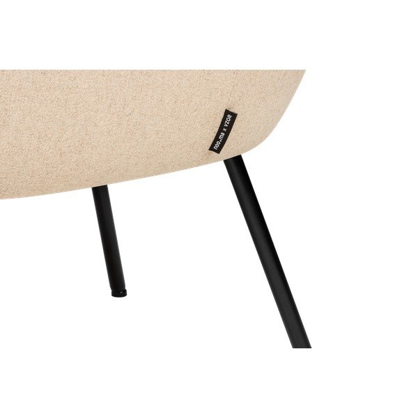 Béžové vlnené kreslo RM58 – noo.ma-image-4