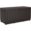 Hnedý plastový záhradný úložný box Kentwood – Keter