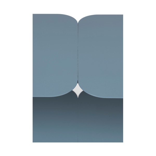 Svetlomodrý kovový regál 100x62 cm River – Zuiver-image-3