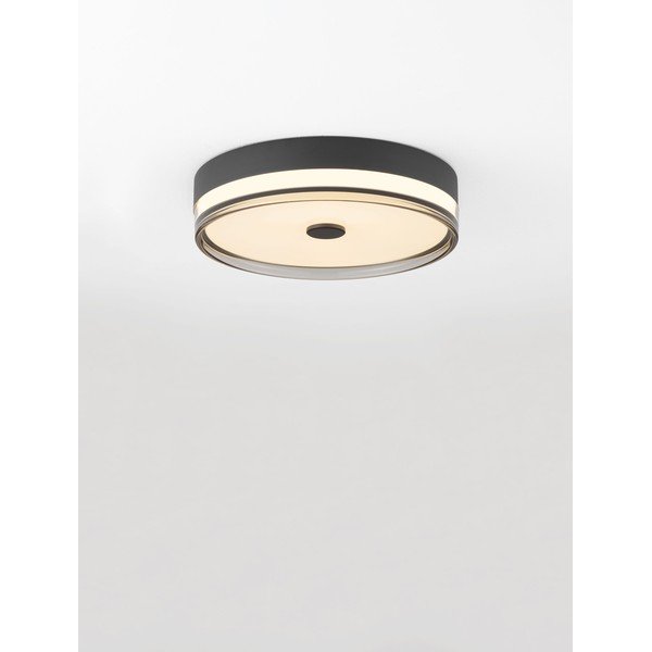 Matne čierne oceľové LED stropné svietidlo so stmievačom Helios – Nova Luce-image-3