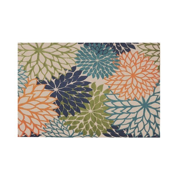 Prateľný koberec s prímesou bavlny 100x150 cm Geo Flowers – Conceptum Hypnose