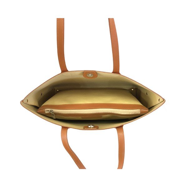 Hnedá kožená kabelka Maison Bag Nola-image-2