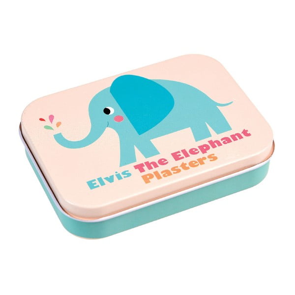 Náplasti v plechovej škatuľke Rex London Pirate Elvis The Elephant